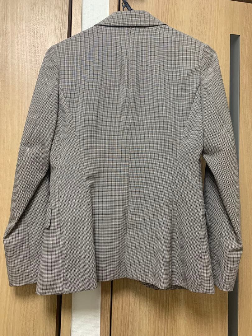 スーツスクエア WEB限定パンツスーツジャケットセット ガンクラブチェック7号