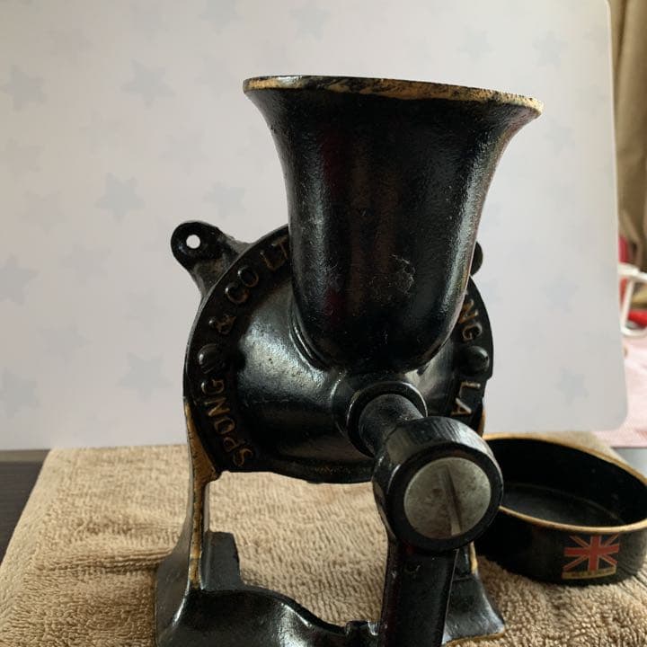 スポングアンティークコーヒーミル美品