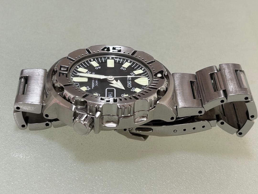 SEIKO ブラックモンスターSKX779 7S26-0350ダイバーズ自動巻