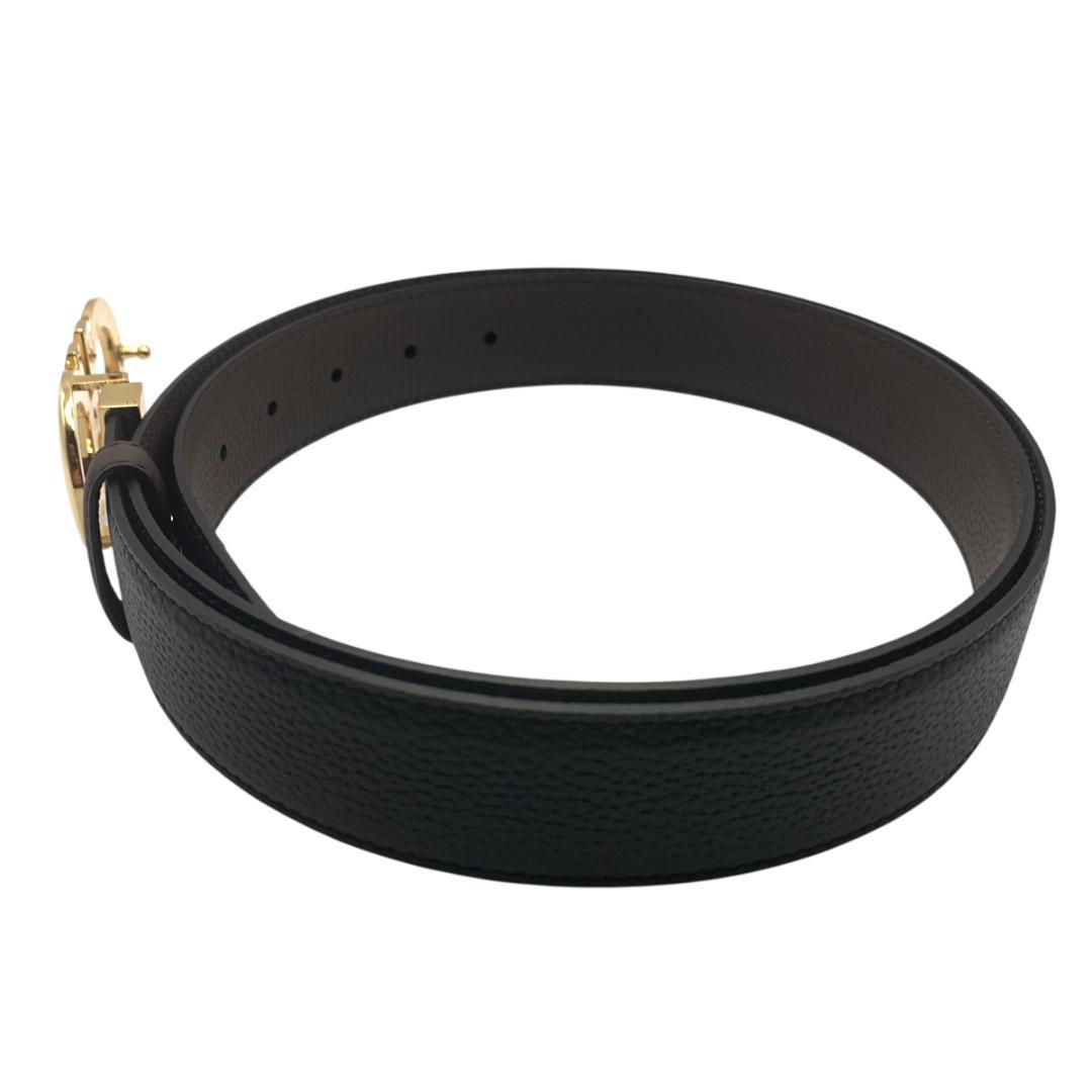 美品Ferragamo フェラガモ　ベルト リバーシブル　調整可 最大120cm