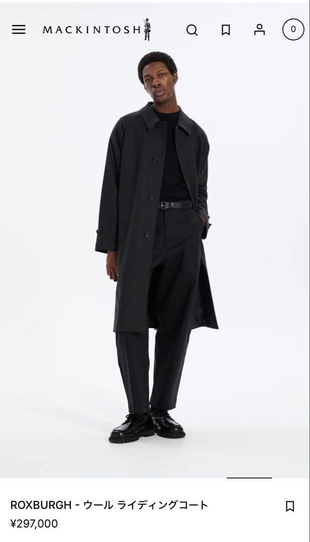 ［新年値引］Mackintosh ROXBURGH トレンチコート