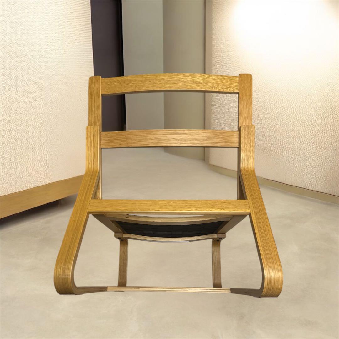 リビングでもダイニングでもつかえるソファチェア　　オーク材 無印 椅子