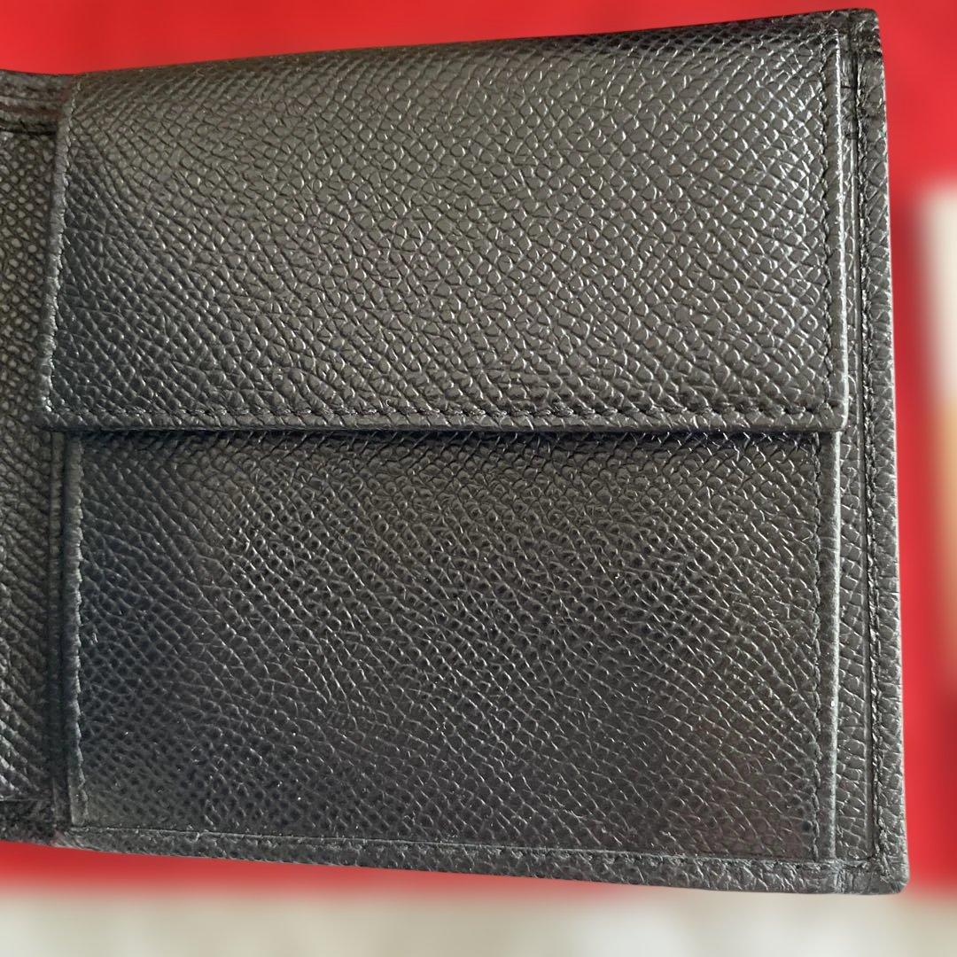 【新品未使用】BALLY 二つ折り財布 ブラック