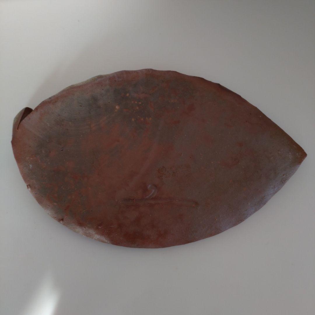 ★値下げ★28・新品未使用　備前焼　陶　小皿　お茶受け　取皿　銘々皿　5枚　箱入