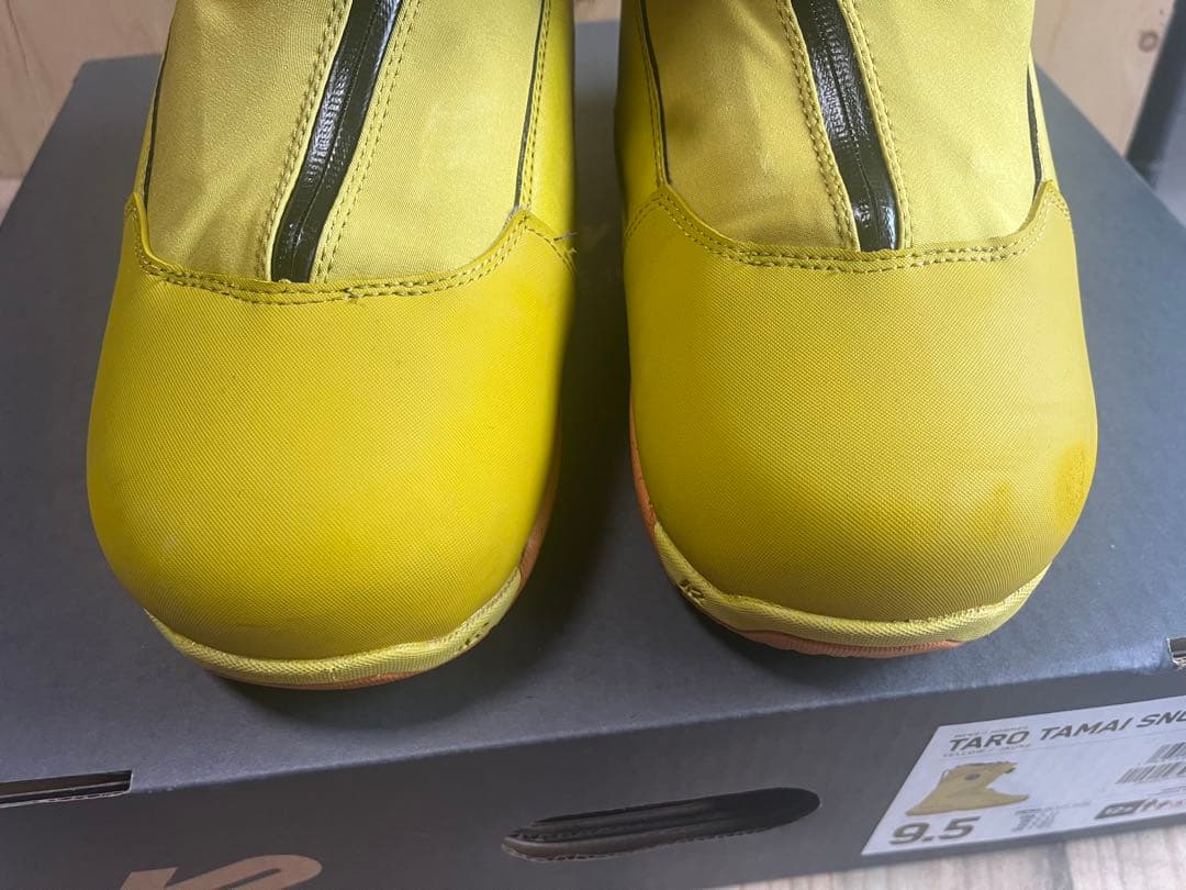 K2 Taro Tamai surfer 9.5 イエロー　TTブーツ
