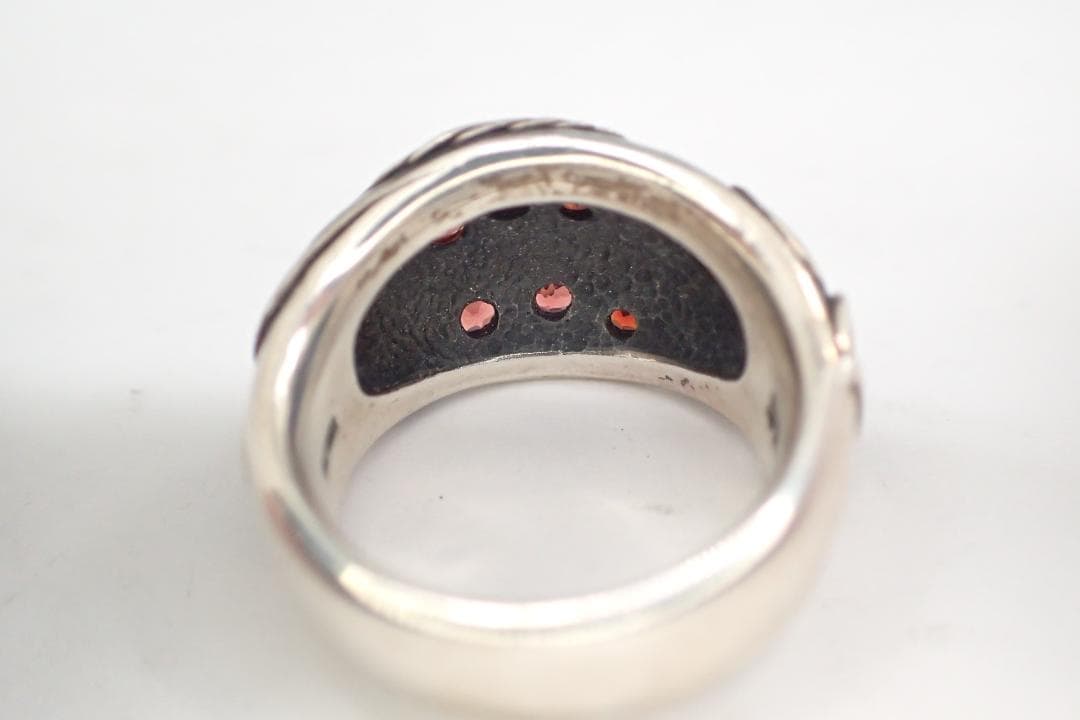 ブラッディマリー Lava 溶岩 リング SILVER シルバー 指輪 約15号