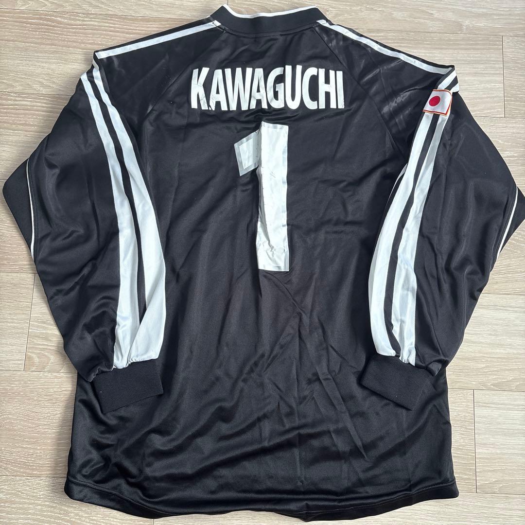 サッカー日本代表　GKユニ（KAWGUCHI）　サイズ:2XO