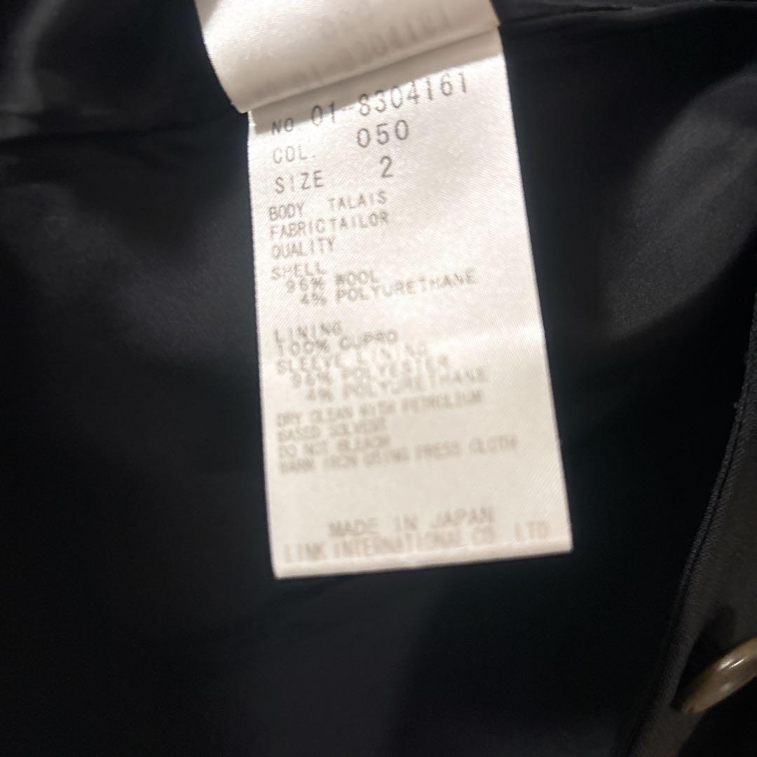 【美品】theory フレアパンツスーツ サイズ2 （M）黒