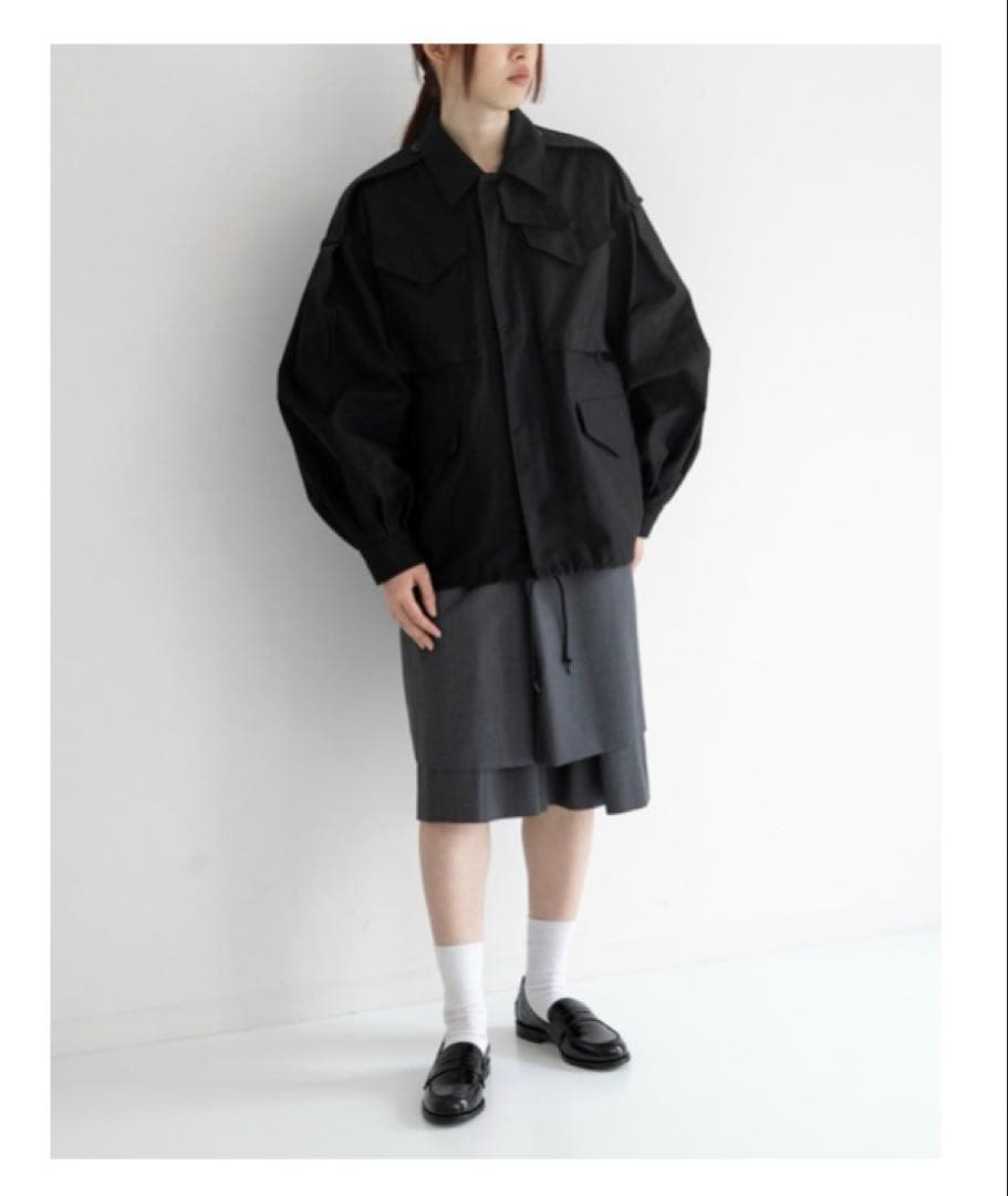 別注 HYKE M-51 TYPE BALLOON SLEEVE JACKE