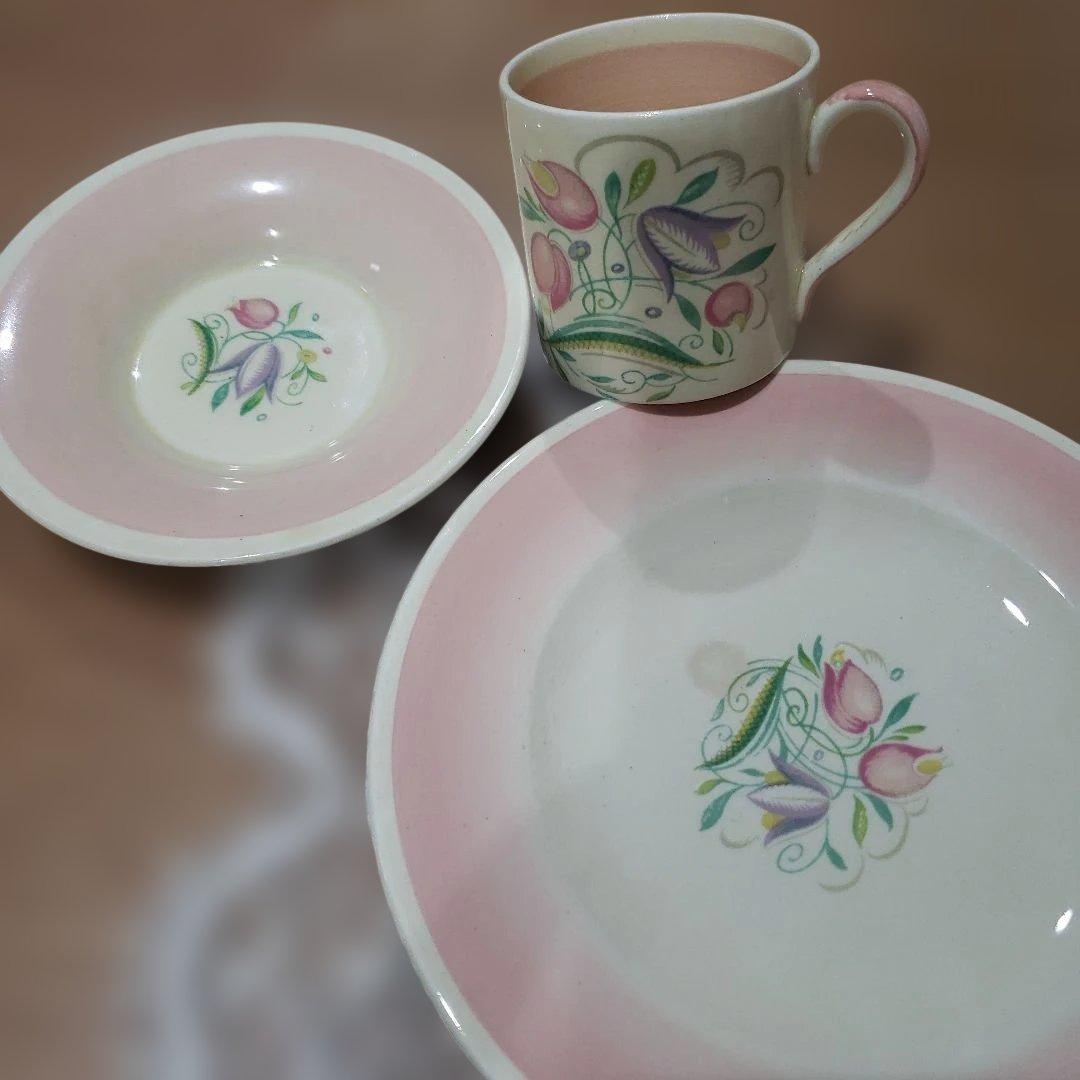 スージークーパー❣️ドレスデン　デミタストリオ