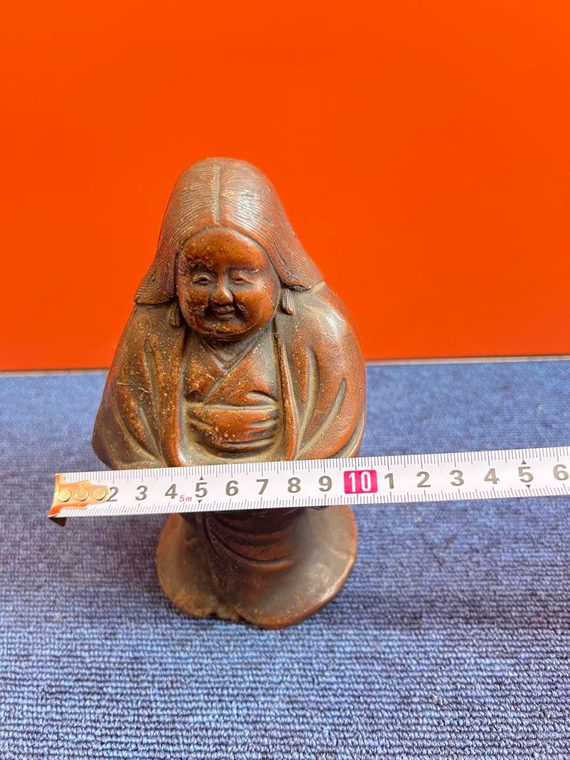 1152  お多福 おたふく 招福 縁起物 置物