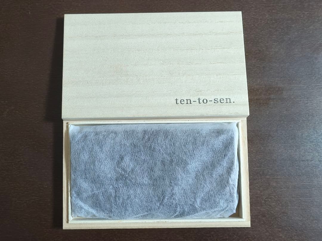 ten-to-sen usuha long 長財布　チョコ