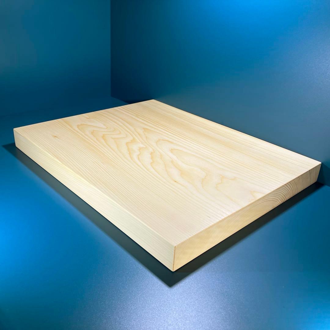 日向産　本榧　まな板　幅広サイズ　一枚板　木　新品　(D41)