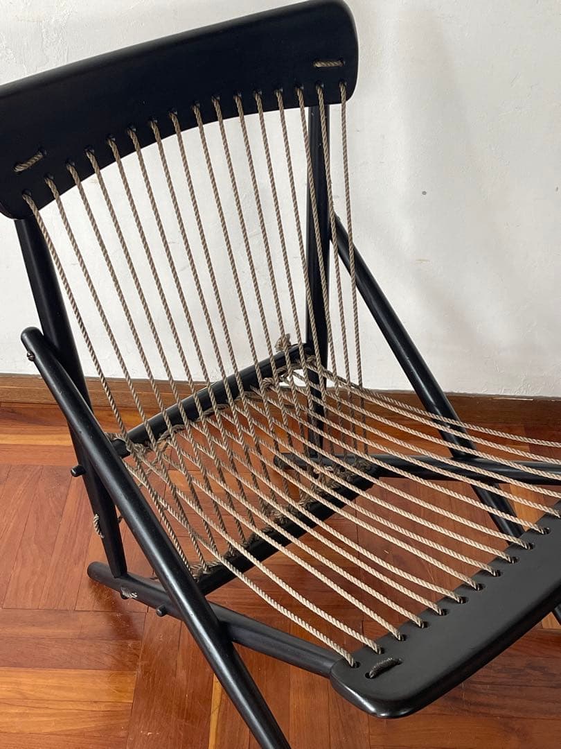 ジャパン ヴィンテージ オールド マルニ ロープ チェア