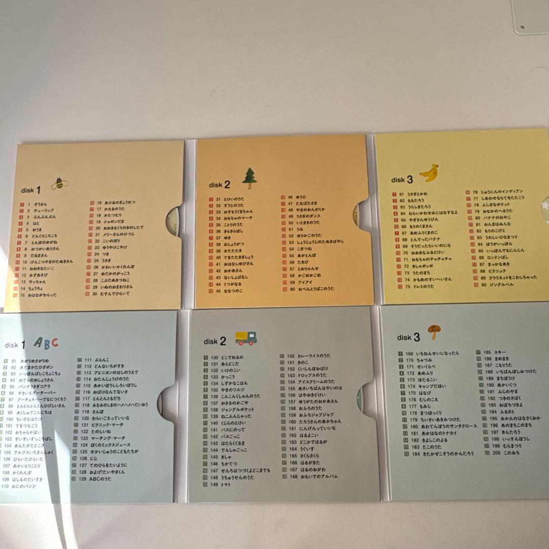 くもんのうた200えほん ＋CD6枚付き