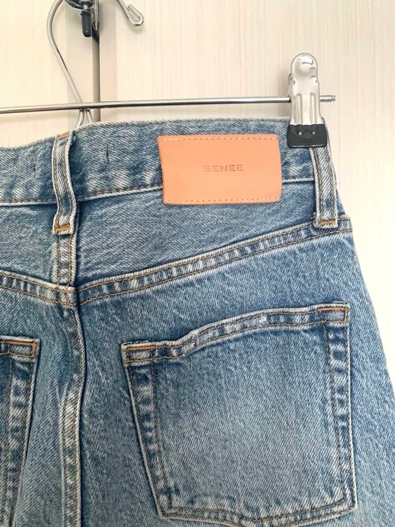 senee high waist flare denimハイウエストフレアデニム