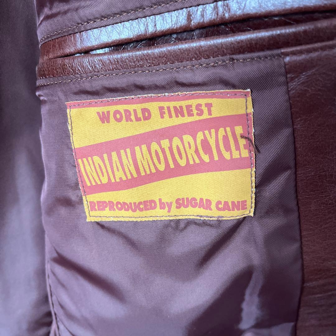 ロジャー　インディアンモーターサイクル　レザージャケット