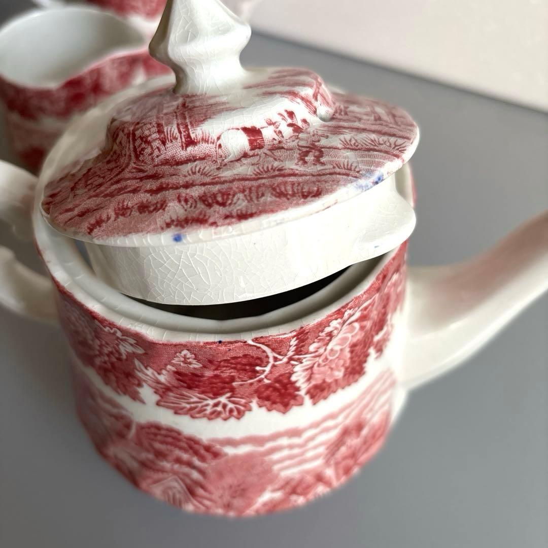 Wood&Sons/ティーポット/クリーマー/シュガーポット/3点セット