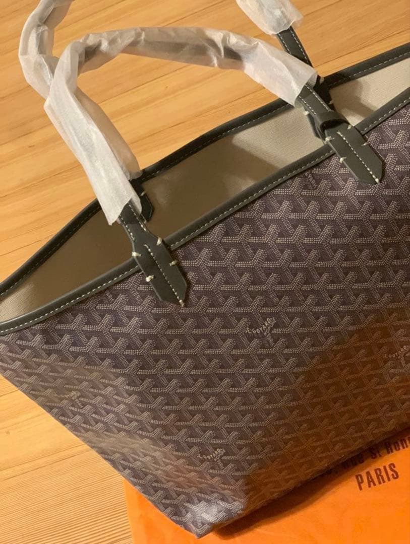 hi☆sa•*¨*•.¸♬︎ トートバッグ グレー 大容量