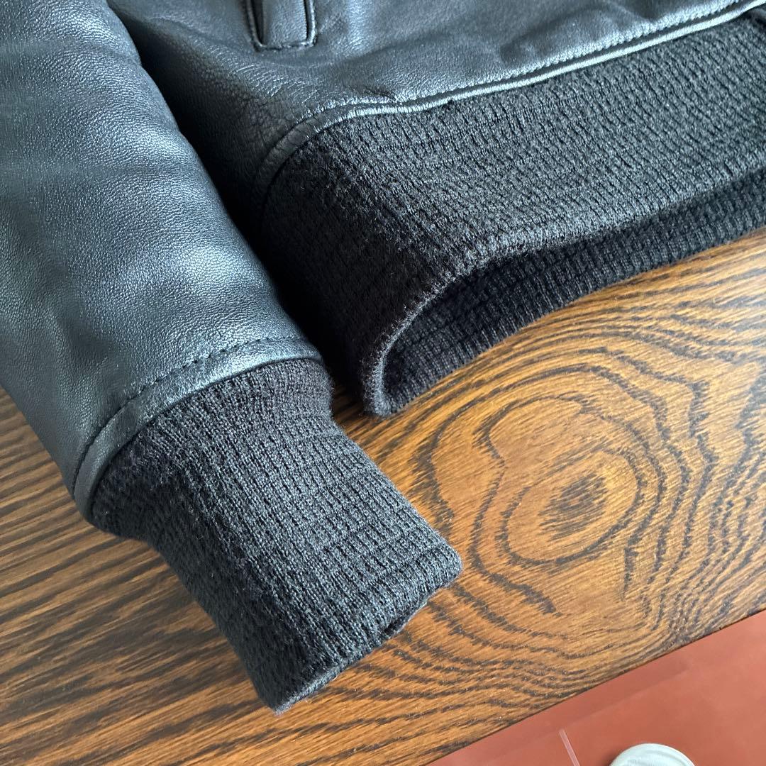 JOURNAL STANDARD レザージャケット　ブラック