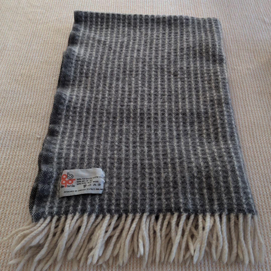 quatre saisons barker textileブランケット２点