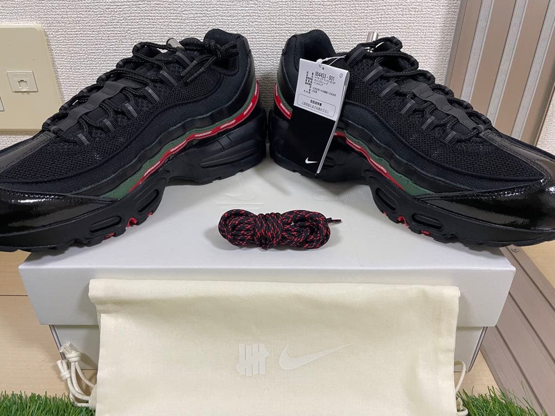 暁*橋様 最終値下新品未使用黒タグ付UNDEFEATED×ナイキエアマックス95