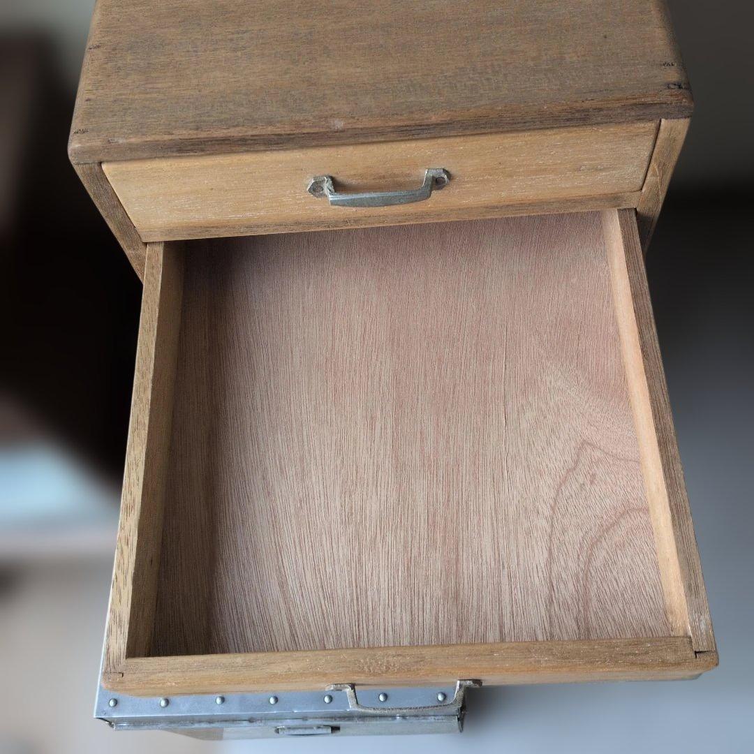 古道具アンティーク戦前木製 5段引き出し