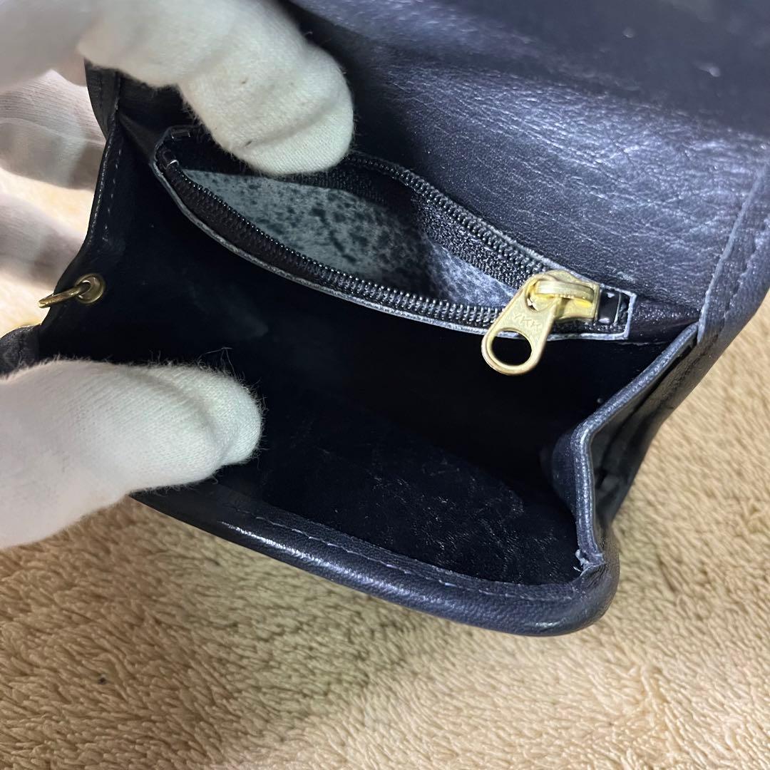 オールドコーチ OLD COACH レザー ケース 小銭入れ ブラック