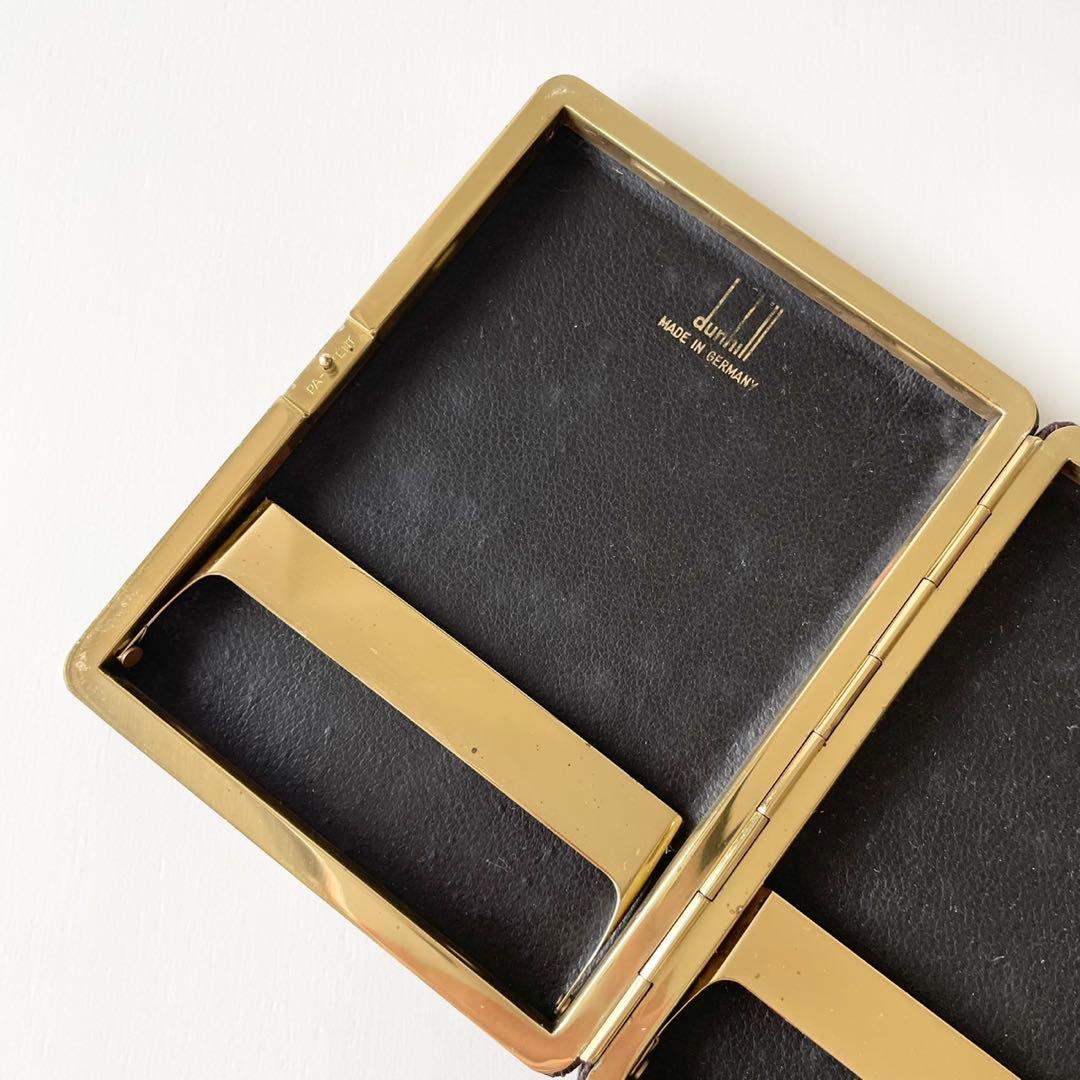 【極美品】dunhill ダンヒル メンズ シガレットケース ポーチ 小物入れ