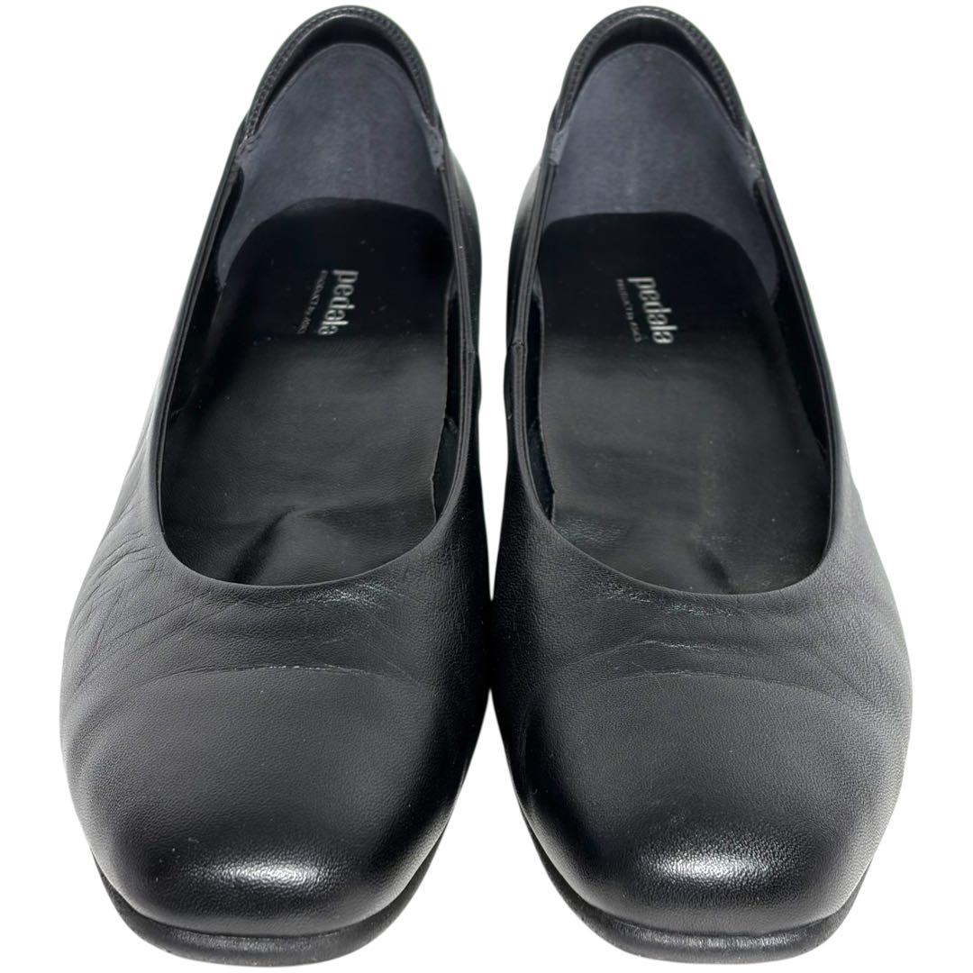 極美品 pedala ペダラ アシックス パンプス フォーマル セレモニー 幅広