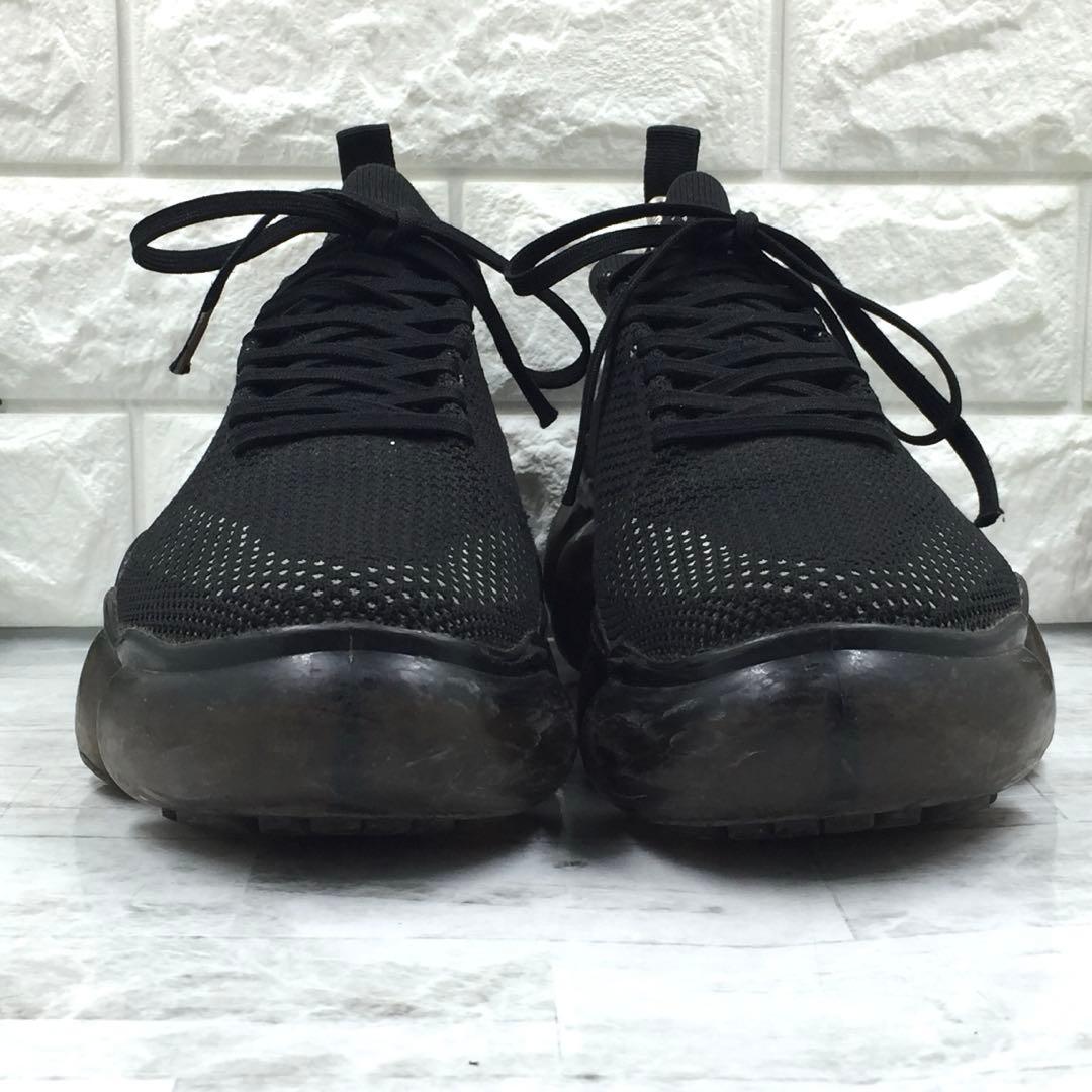 grounds グラウンズ Jewelry 厚底メッシュスニーカー 黒 24cm