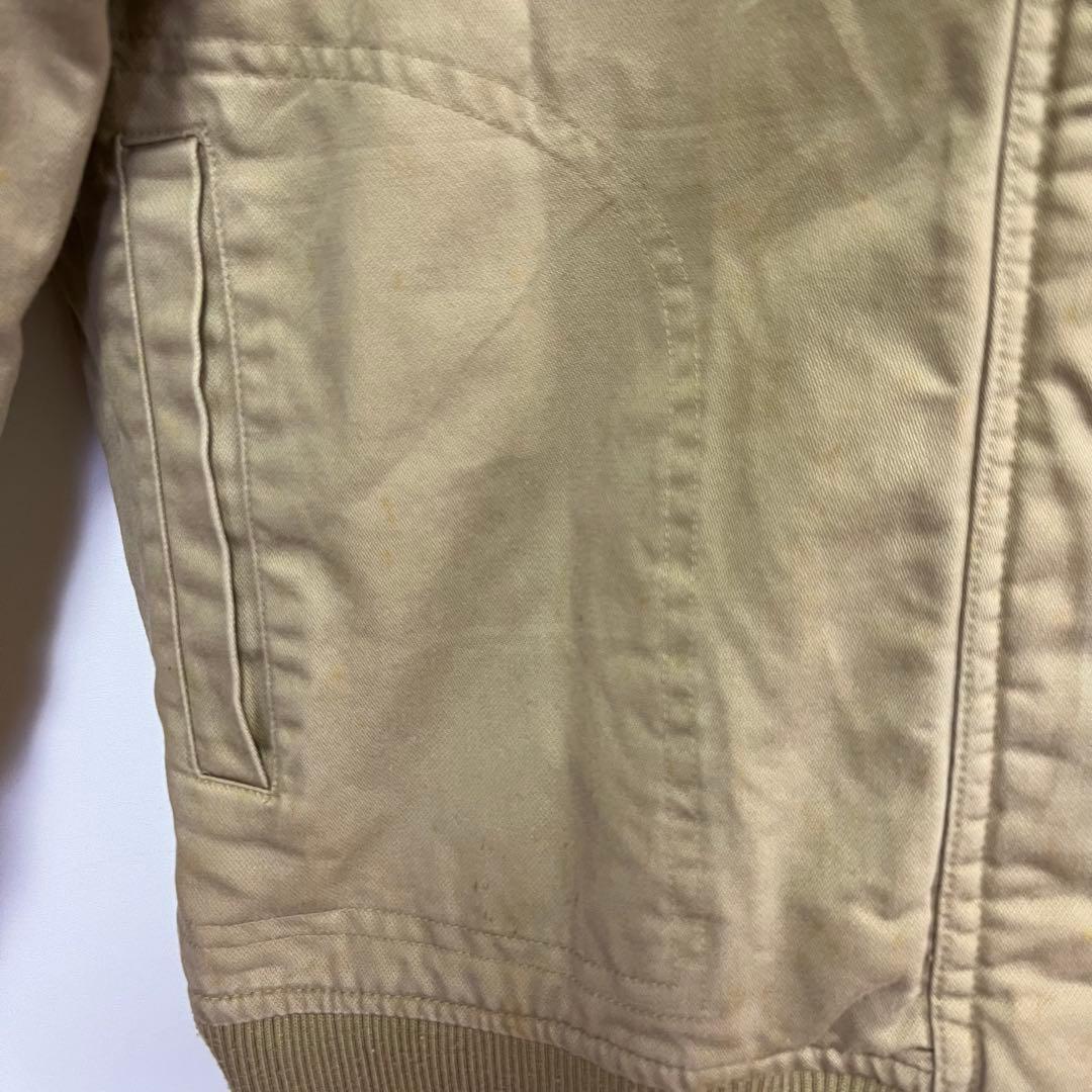 y2k military グランジ ミリタリージャケット ファー　ボア