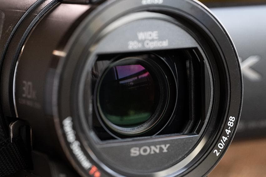 【美品】SONY FDR-AX40 4K 空間光学手ブレ補正 セットSDカード付