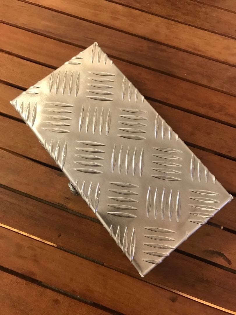 縞板ティッシュボックス