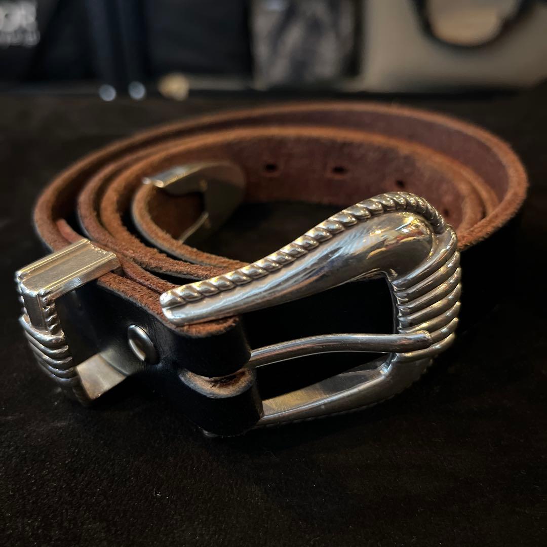 ブルーミンレザー ウエスタンベルト レザー ハンドメイド ビンテージワークス