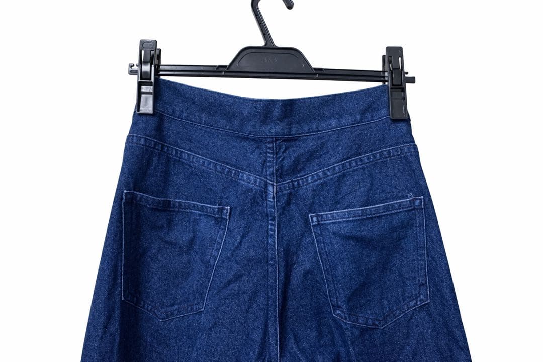 rigid denim wide pants サリバン デニム インディゴ