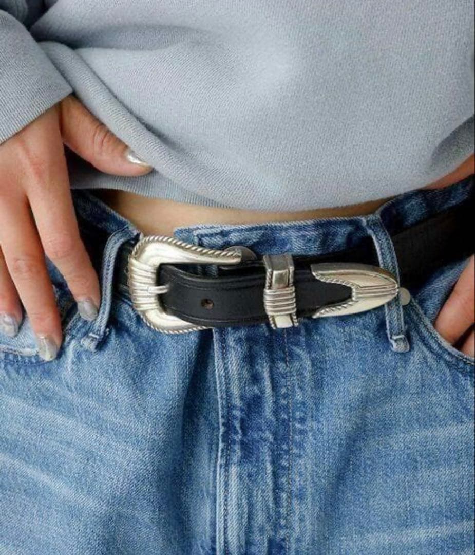 小物 TORY LEATHER WESTERN BELT 30