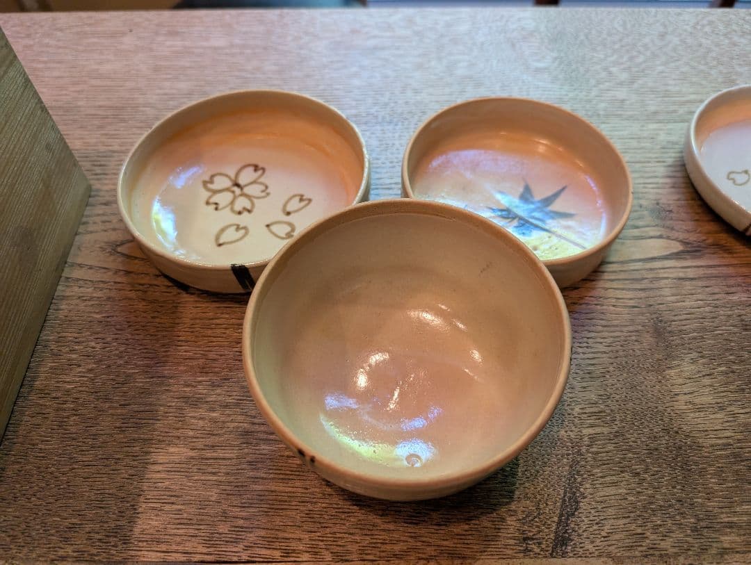 河合瑞豊作 雲錦信玄弁当(二段) 京焼 ５個セット 10個の場合お値引あり