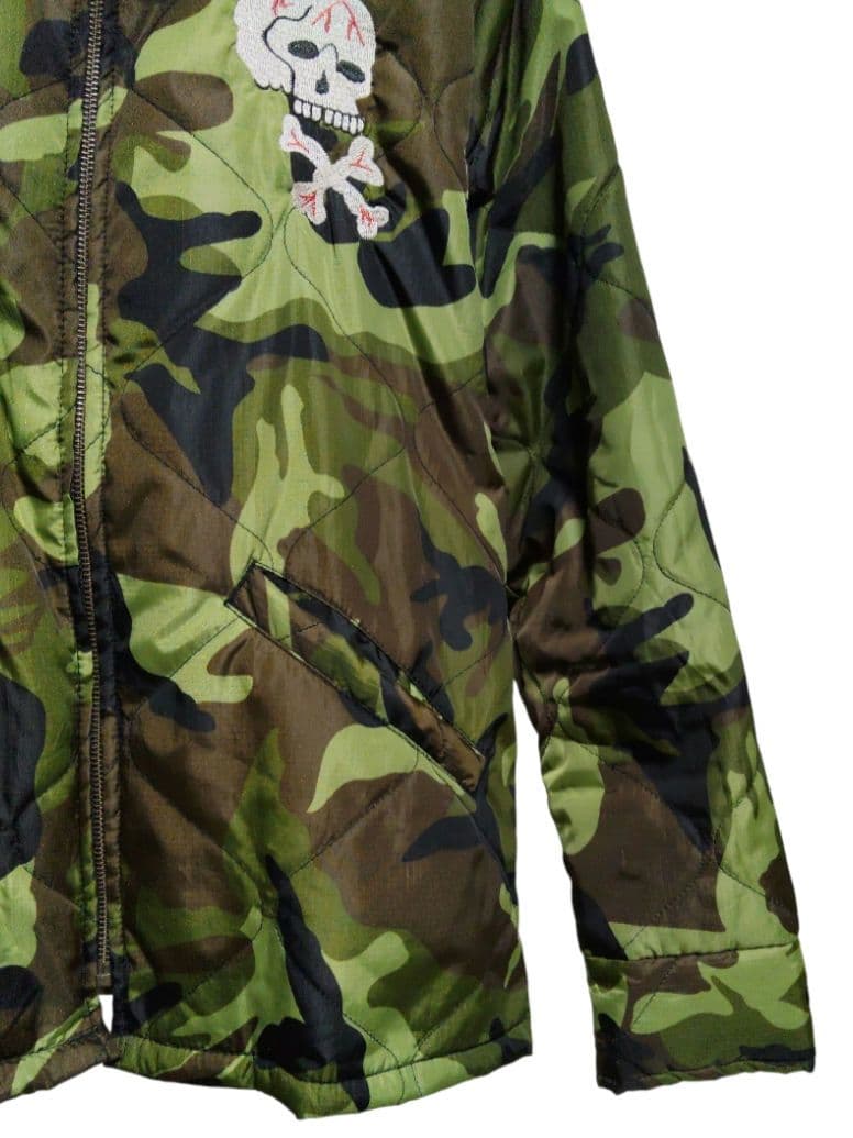 和彫りのジミー☠ベトジャンキルティングジャケット☠ギャングキングクロップドヘッズ