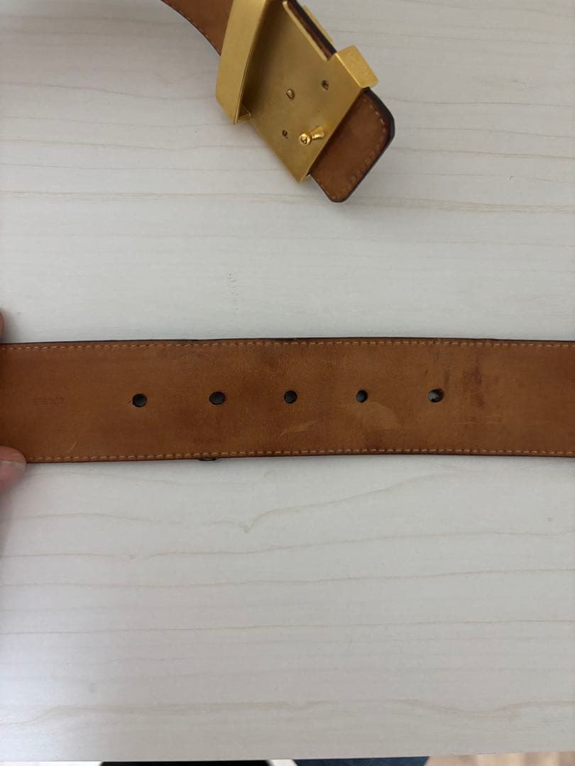 【希少】Louis Vuitton モノグラム LVイニシャル ベルト