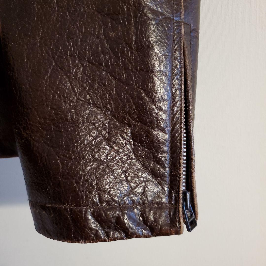 雰囲気◎ Vintage カウハイド シングルレザージャケット