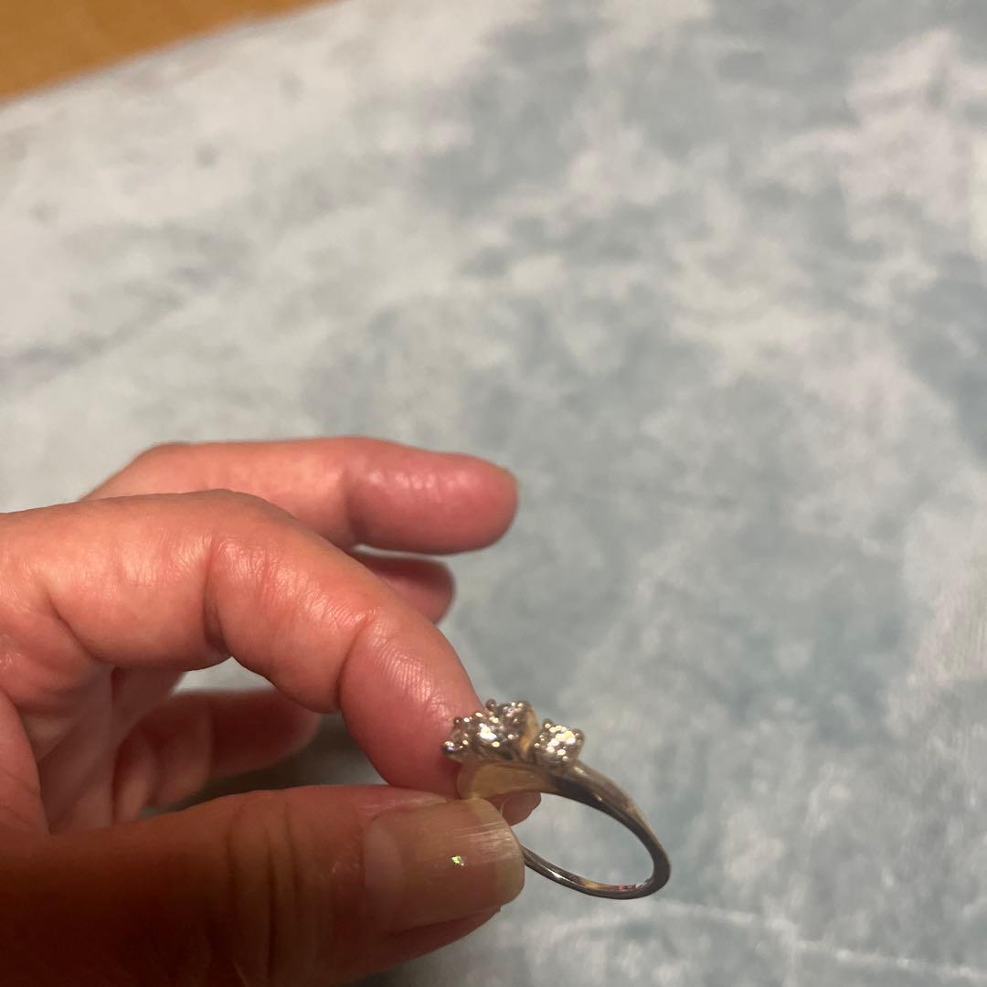 新春セール‼️e.m シルバー 925 ジルコニア リング　重厚感