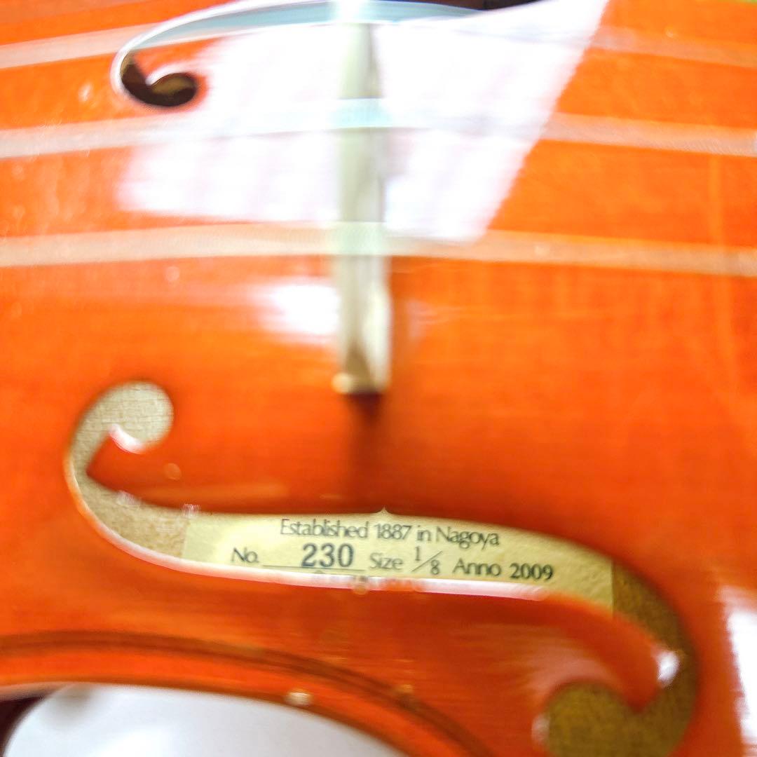 SUZUKI スズキ VIOLIN バイオリン No230 1/8 2009年製