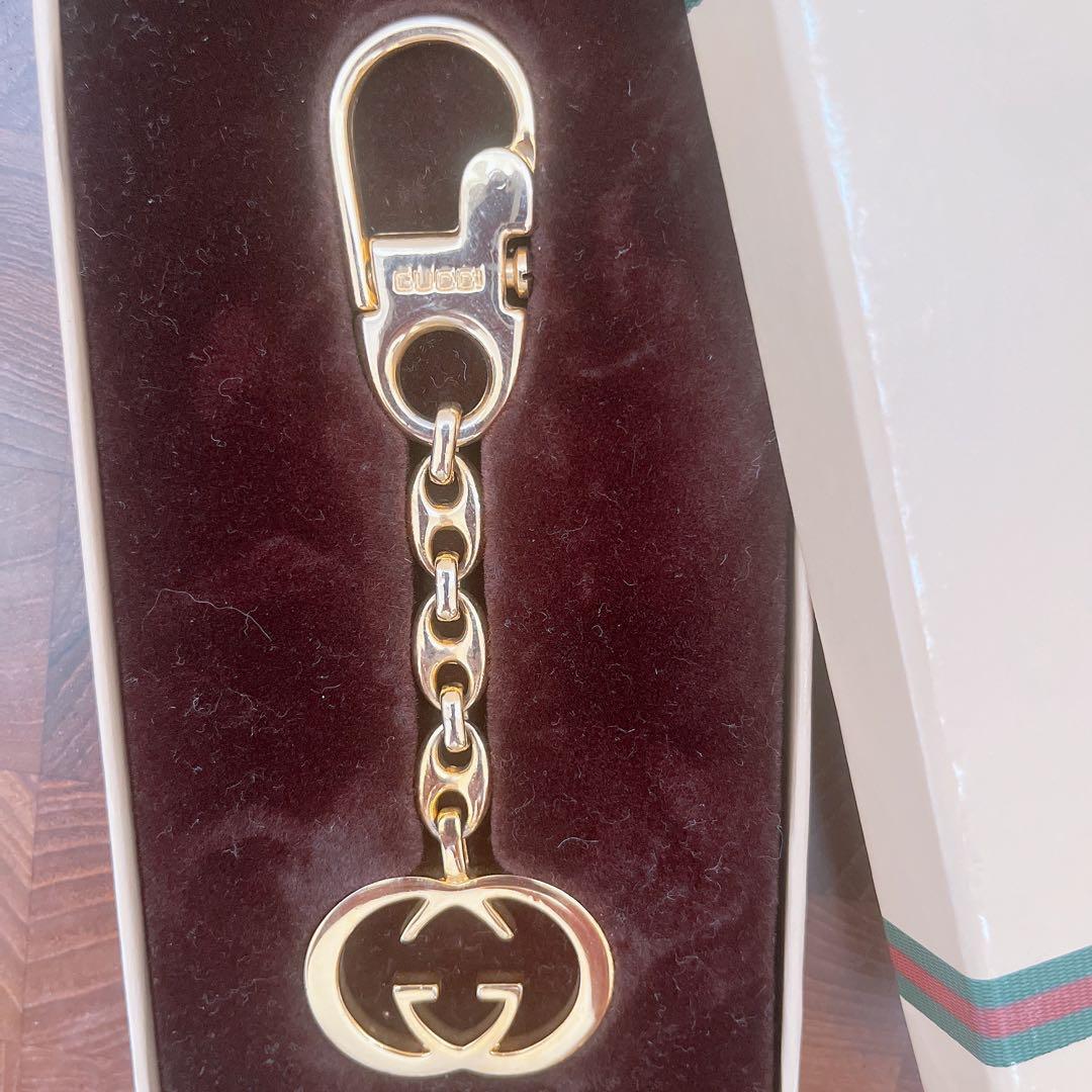 ★新品GUCCI グッチ ゴールド キーチャーム