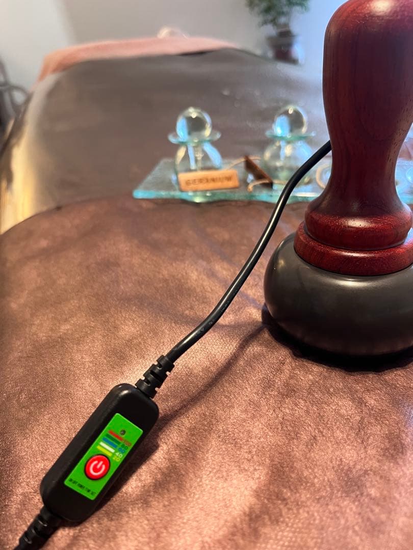 【2月特価】ベン石温熱器ホットストーンセラピー日本、海外使えるコンセント付