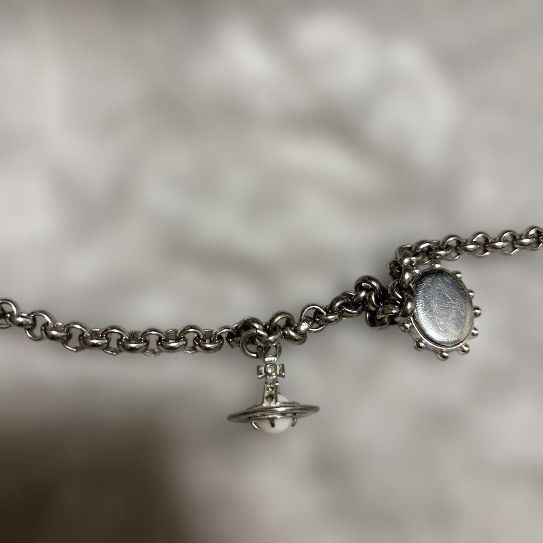 な*ん様 ヴィヴィアンウエストウッド　シルバー チェーンブレスレット 腕時計