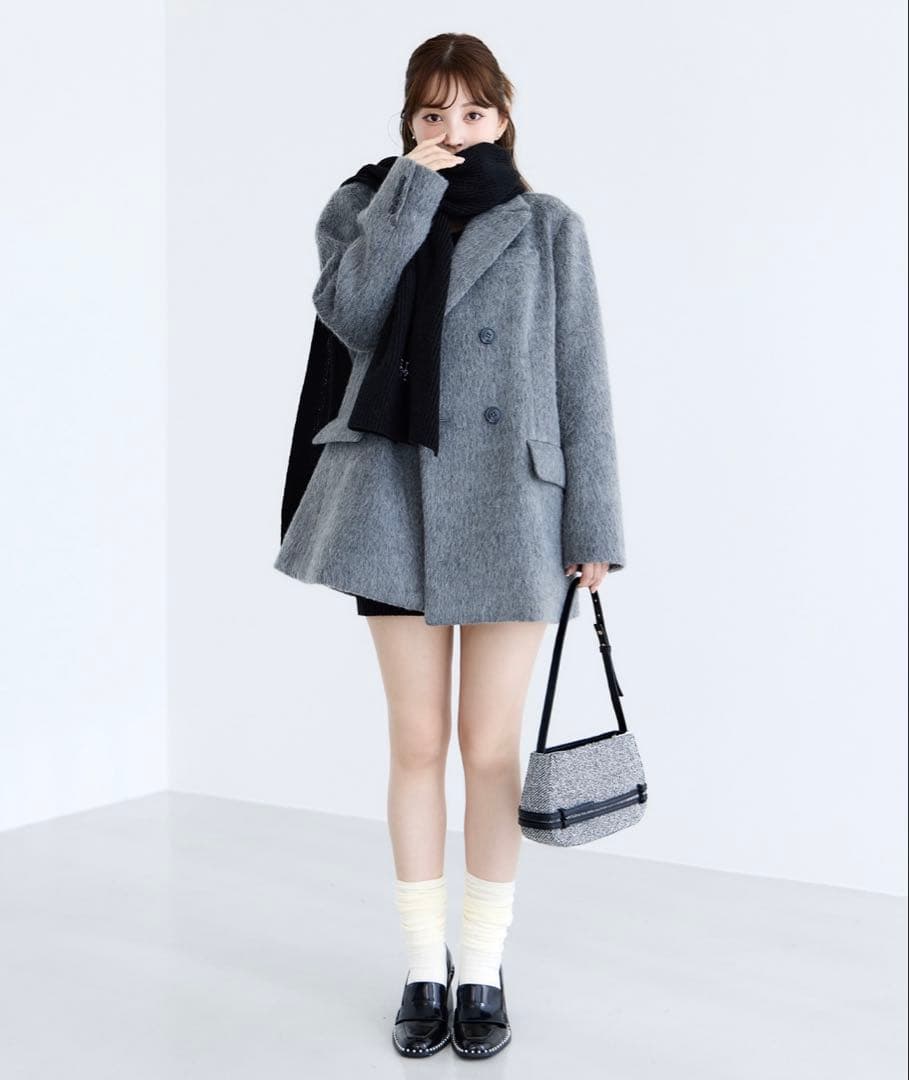 eimy istoire シャギーウールジャケット