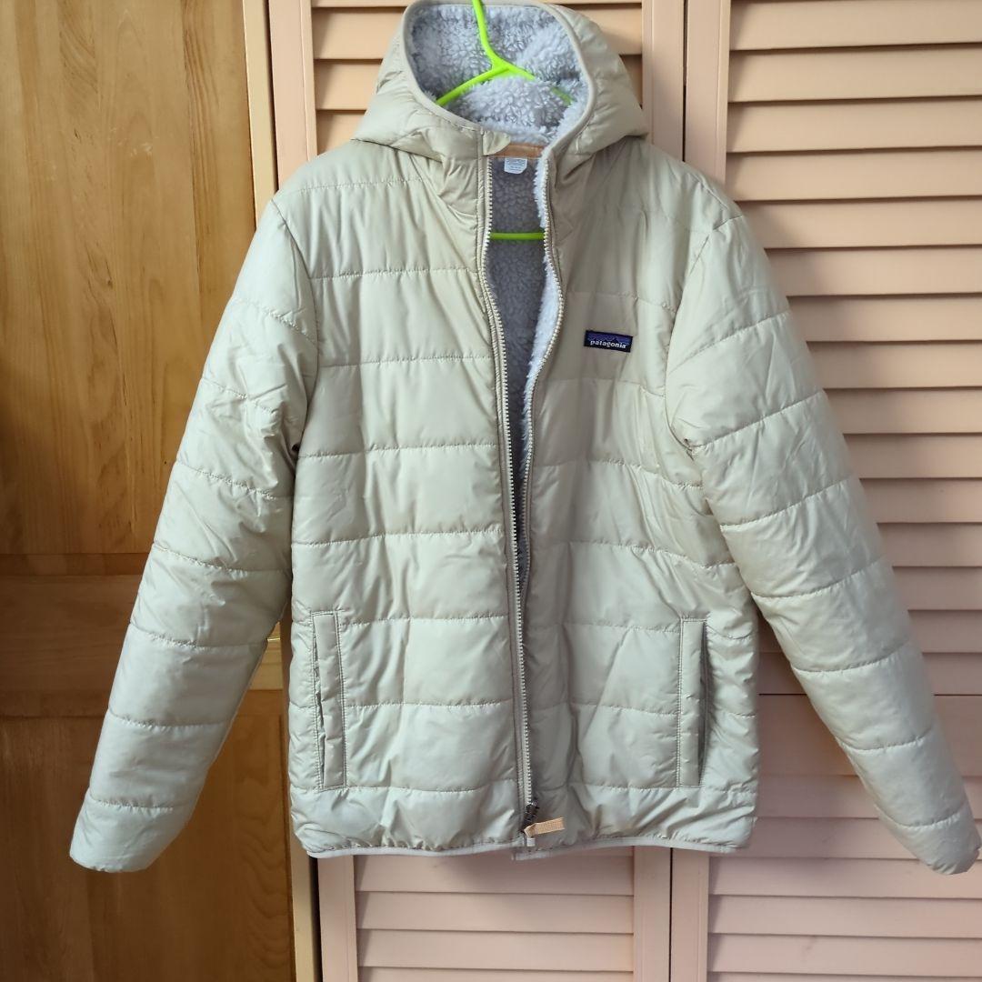 パタゴニアキッズ・リバーシブル・レディ・フレディ・フーディXXL