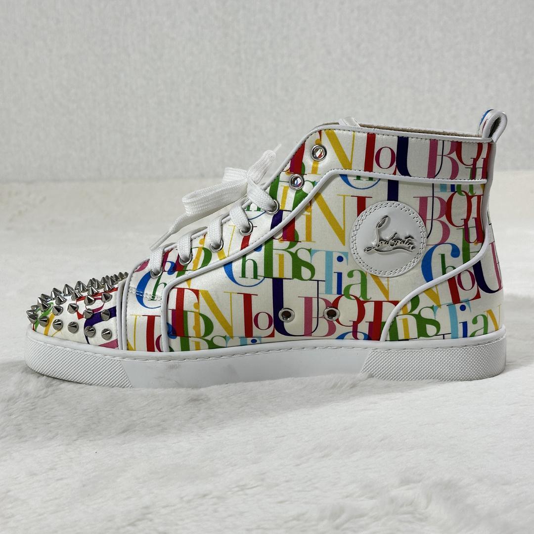 Christian Louboutin スタッズ スニーカー マルチカラー 43