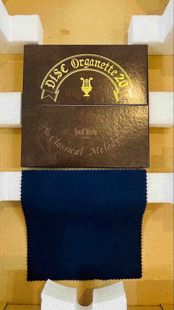 【新品】超レアオルガニートM729 壁掛時計ディスクオルゴール6枚付きお譲ります